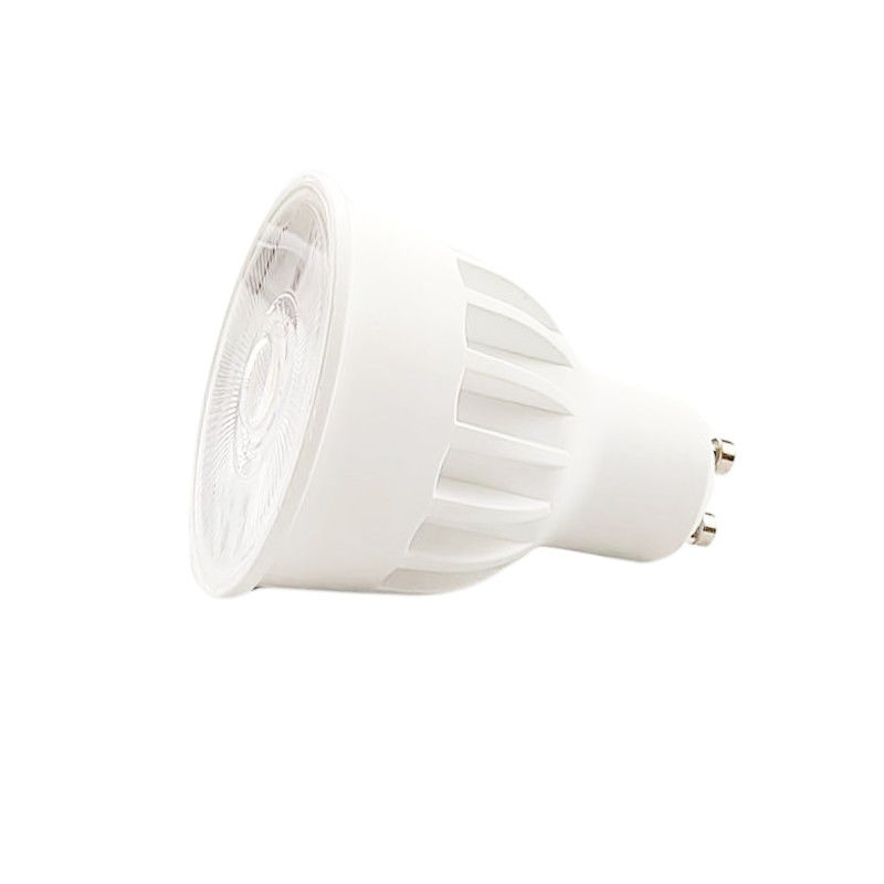 Lampe à LED GU10 non atténuée pour intérieur Lampe à LED en aluminium revêtu de plastique 3000K 4000K 6000K