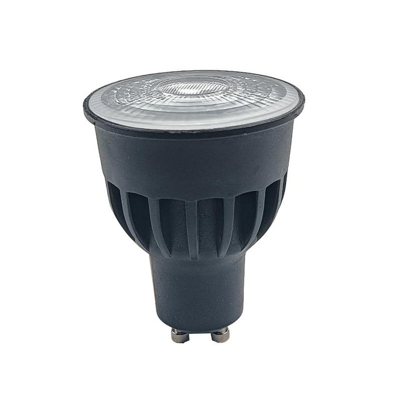 Lampe à LED GU10 non atténuée pour intérieur Lampe à LED en aluminium revêtu de plastique 3000K 4000K 6000K