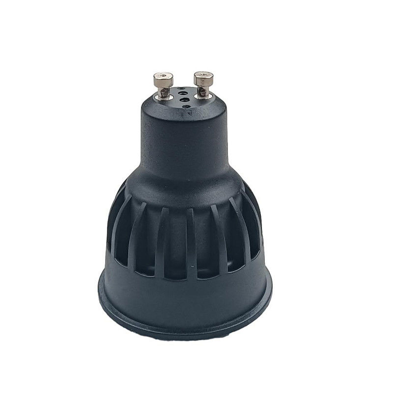 Lampes LED non atténuées 8w GU10 Intérieur Noir GU10 projecteur 24D Angle du faisceau 630 Lm