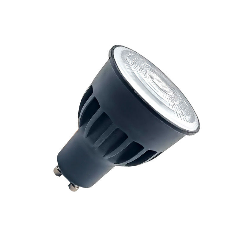 Lampes LED non atténuées 8w GU10 Intérieur Noir GU10 projecteur 24D Angle du faisceau 630 Lm