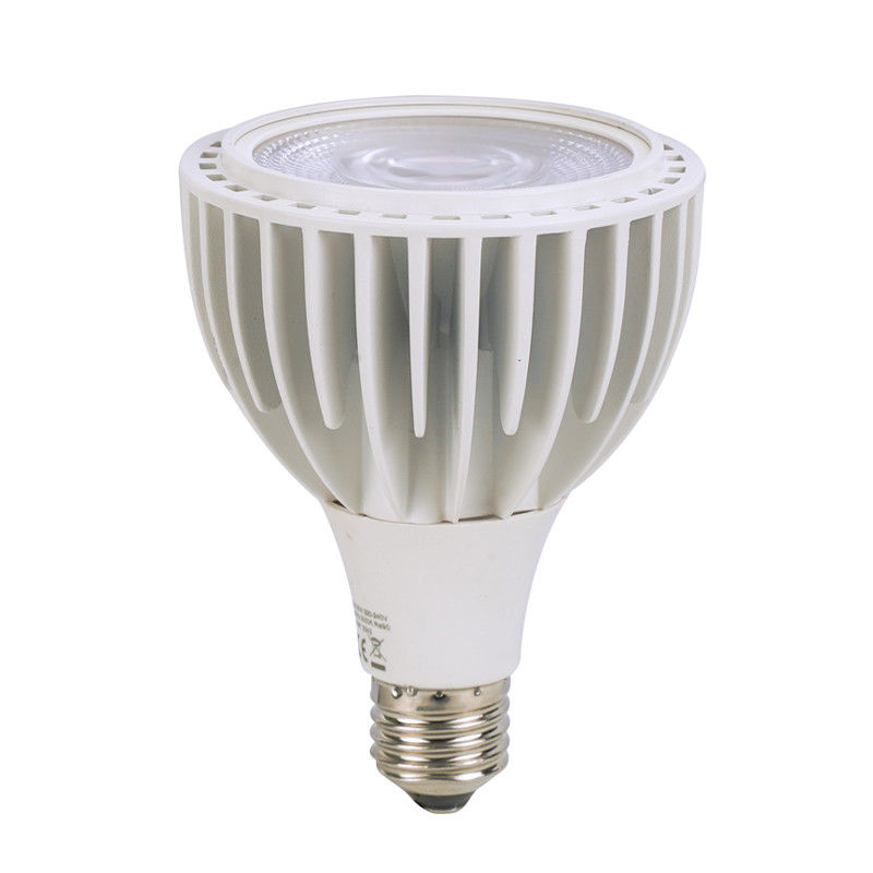 Teco 230v Par30 Fin ampoules à LED en aluminium coulé 2700K Par30 Led Dimmable Blanc chaud
