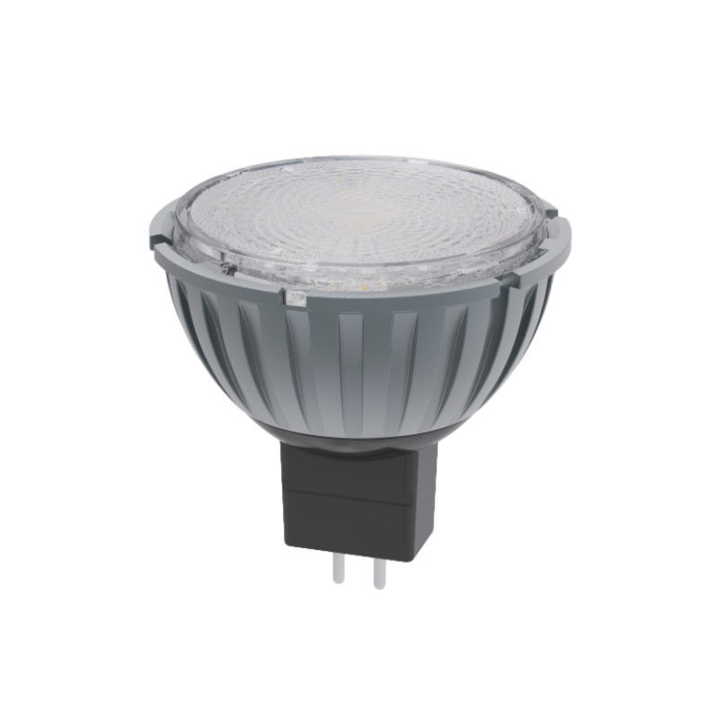 L'aluminium Triac Dimming Zoomable MR16 ampoules à LED projecteur 12V 7.5W 3000K GU5.3 Base