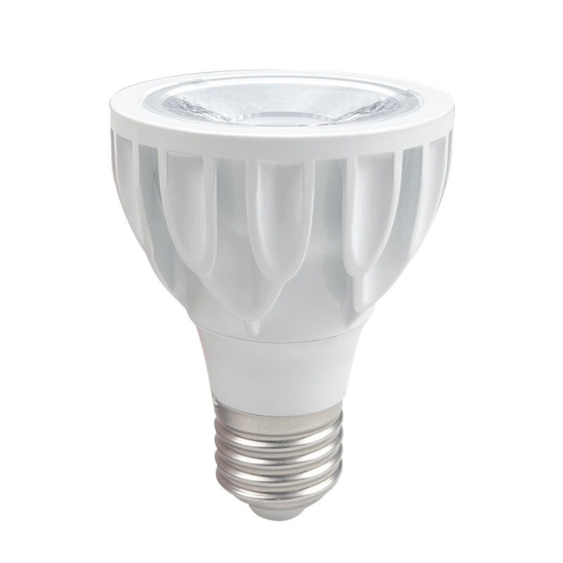 8w PAR20 ampoules à LED 15 degrés 3000k Blanc chaud E27 base en aluminium coulé Triac