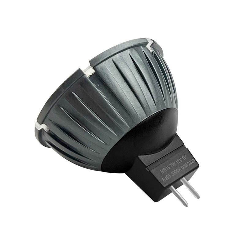 7W MR16 ampoules basse tension Pwm Dimming GU5.3 3000K CRI 98 Avec une garantie de 3 ans