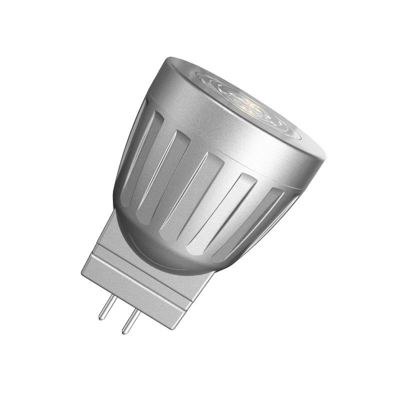 3000K 2.5W MR8 Lampes à LED Blanc chaud Non Dimmable Lumière LED en aluminium coulé