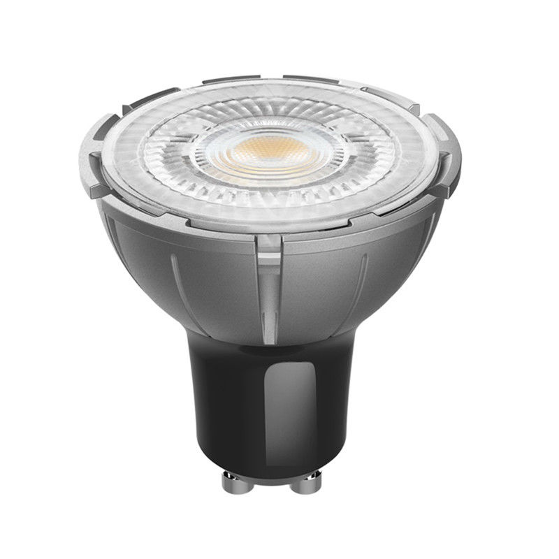 Bulbe LED 8W 230v GU10 avec 2700K et angle de faisceau de 24 degrés pour des solutions d'éclairage personnalisables