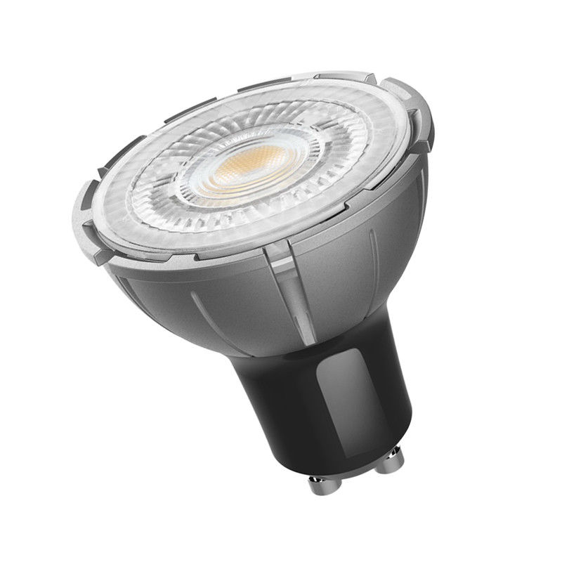 Bulbe LED 8W 230v GU10 avec 2700K et angle de faisceau de 24 degrés pour des solutions d'éclairage personnalisables