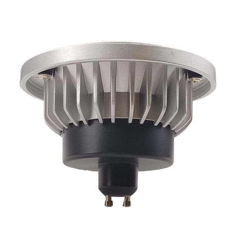GU10 BaseType ES111 ampoule LED 16W 3000K 24 degrés Blanc chaud non atténuable avec conception sans scintillement et protection contre la surtempérature