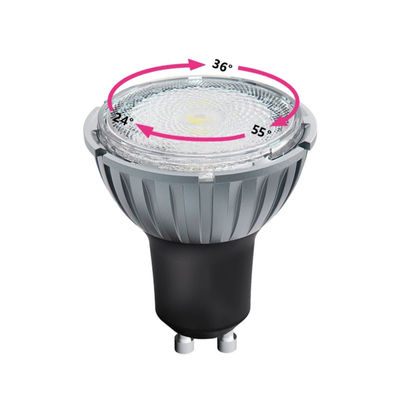 GU10 projecteurs à LED 7,5Watt 4000K 230V ampoules à LED zoomables Ra98