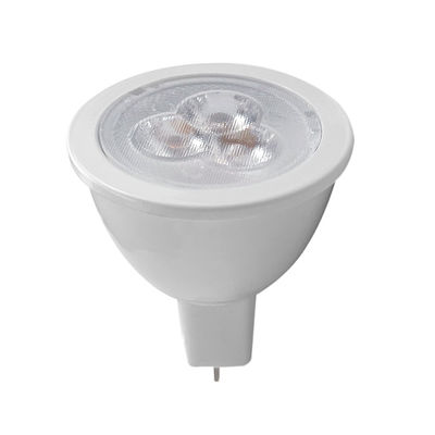 LED MR11 12V 3W 3000K ampoule Ra90 24 degrés angle de faisceau projecteur LED atténuée