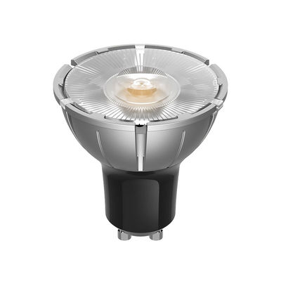 Teco Premium GU10 Pro Réflecteur à LED atténuable 7,5 W 3000K Blanc chaud Angle de faisceau étroit 10 degrés