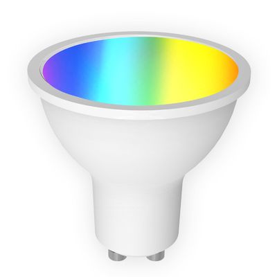 Smart GU10 LED Spot Light avec flux lumineux de 350 Lm et CCT 2700K-6500K-RGB