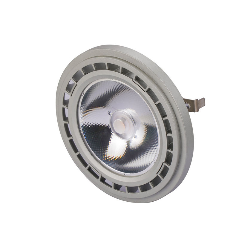 Teco 12W AR111 projecteur LED G53 Base 3000K Blanc chaud 12° Faisceau atténuable, CRI90 CE certifié RoHS