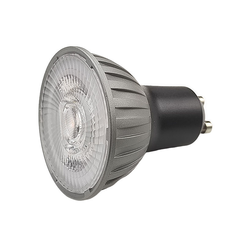 Ampoule spot LED GU10 7,5W Angle de faisceau 36° Température de couleur réglable en 3 étapes 1700K-2600K-5000K Gradable par interrupteur mural Boîtier métallique 230V