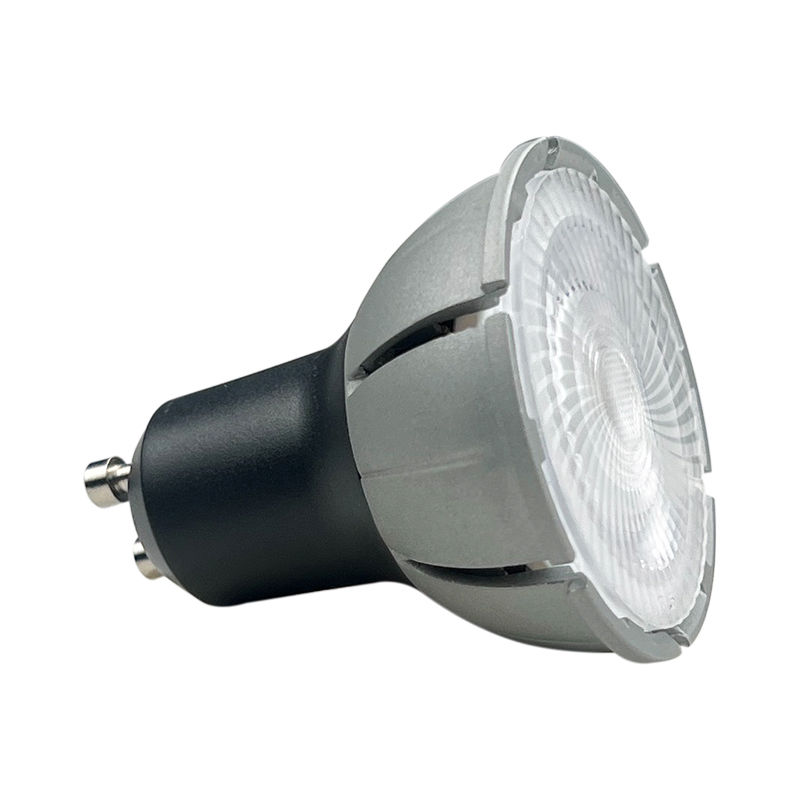 Ampoule spot LED GU10 7,5W Angle de faisceau 60° Température de couleur réglable en 3 étapes 1700K-2600K-5000K Interrupteur mural Boîtier métallique Non dimmable 230V