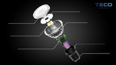 7.5W 3000K LED GU10 projecteur ampoules Blanc chaud 230V Zoomable Ra98 Dimmable