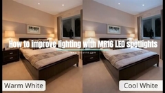 Pourquoi avoir choisi l'ampoule à LED MR16?