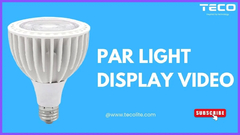 Améliorez votre éclairage avec les lampes PAR avancées de Tecolite: haute efficacité et sans scintillement