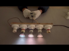 Ra90 GU10 Lampes Dimmable 3000K Blanc chaud 5,5W GU10 ampoules à économie d'énergie 38 degrés