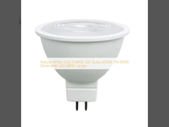 Nature Blanc GU5.3 MR16 ampoules à LED 4000K 7W RA90 ampoules à LED MR16 réglables