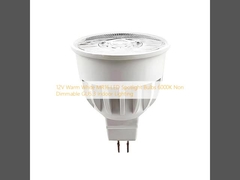 12V Blanc chaud MR16 ampoules à projecteurs LED 6000K Non Dimmable GU5.3 Éclairage intérieur